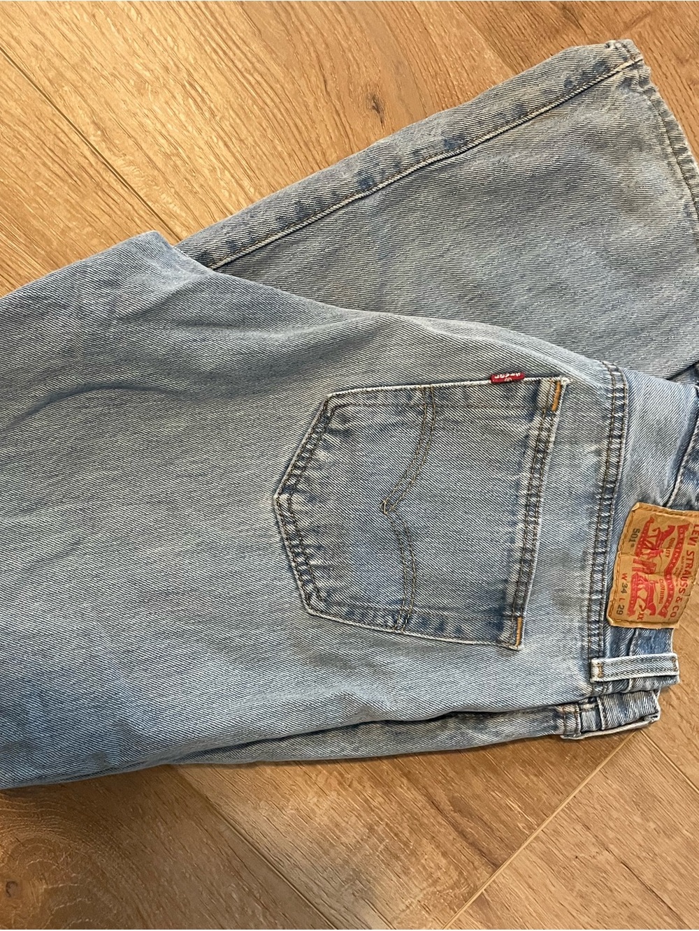 Vintage Levi's Light Blue Relaxed Fit Men's Jeans
